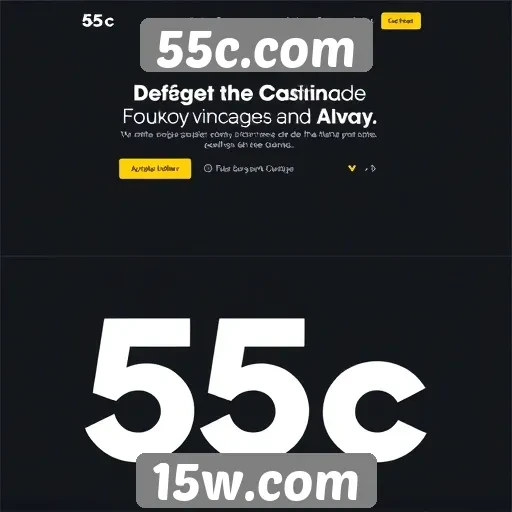 Evolução do design do site 55c.com ao longo do tempo