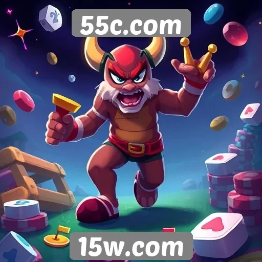 Análise da variedade de jogos disponíveis em 55c.com